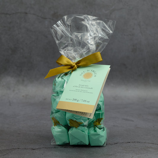 Tartufi dolci Flor de Sal e caramello salato